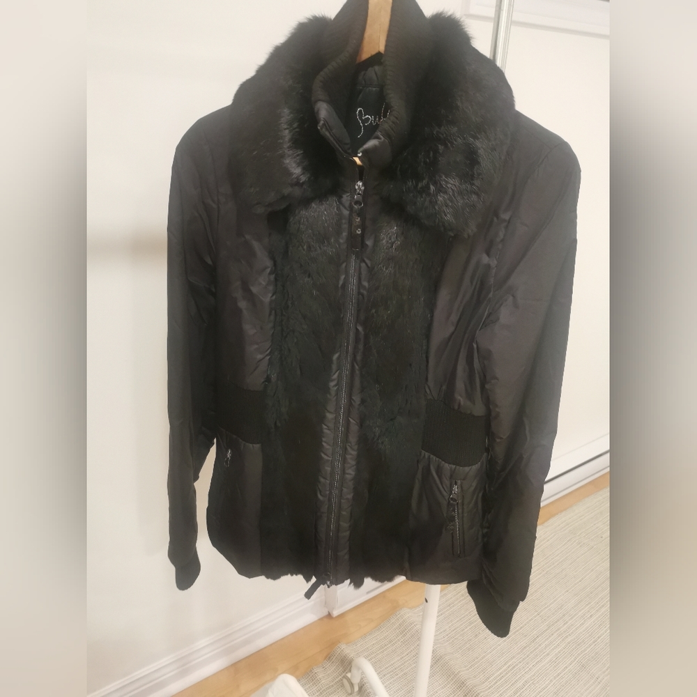 Buffalo David Bitton fur coat